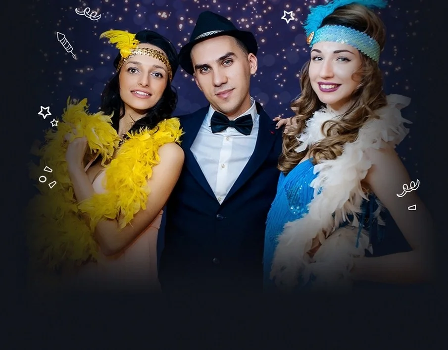 New Year's corporate party in Sofia.