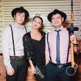 New Year's corporate party in Sofia.