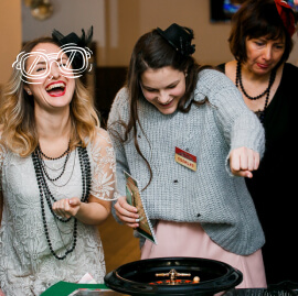 New Year's corporate party in Sofia.